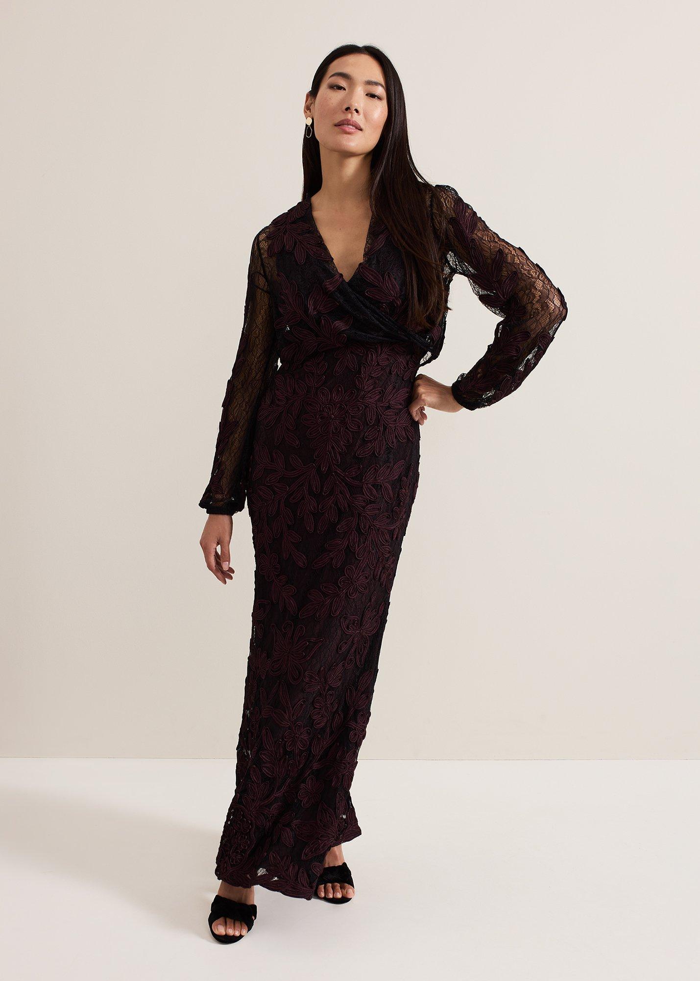 Montee Burgundy Tapework Cover Up