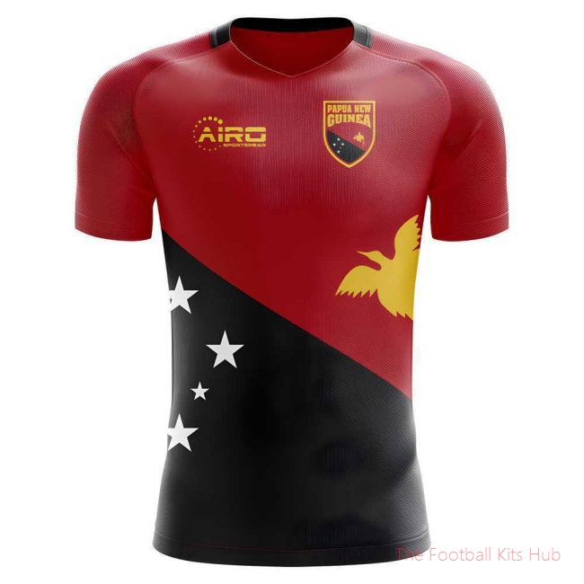 2025-2026 Papua New Guinea Home Concept Football Shirt - Womens