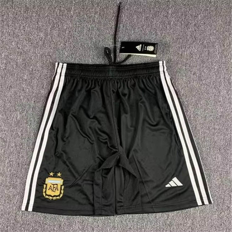 World Cup 2022 Argentina Home Black Shorts - World Cup Collection