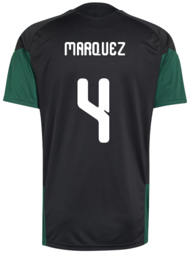 2026-2027 El Tri Training Jersey (black) (marquez 4) - Budget-friendly