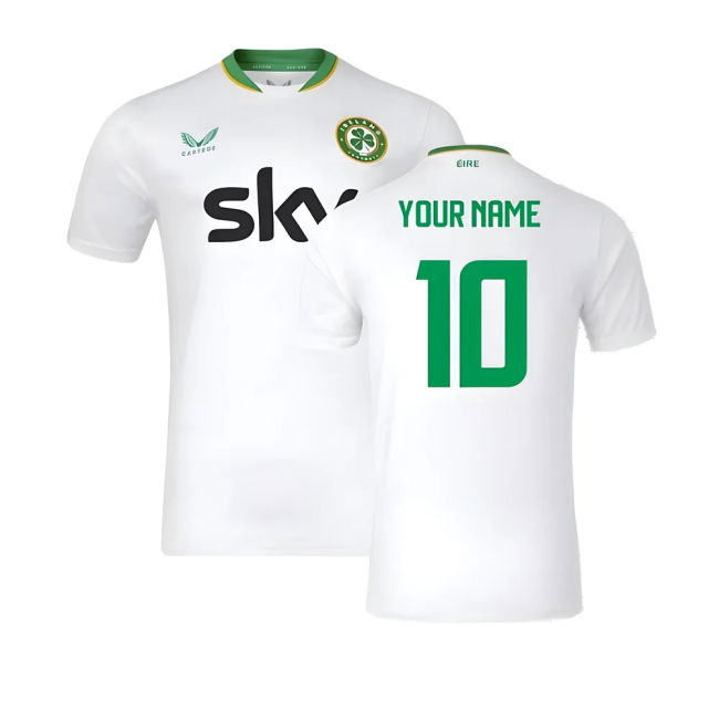 2024-2025 Republic Of Ireland Away Shirt (Your Name) Euro