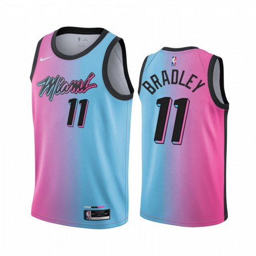 Blue MIA Miami Heat #11 Nike Vintage Jersey Basketball Jersey