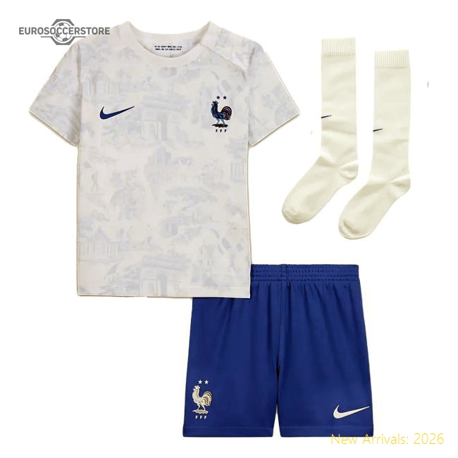 France 2022-2023 Away Kit - Genuine Climalite Moisture-management