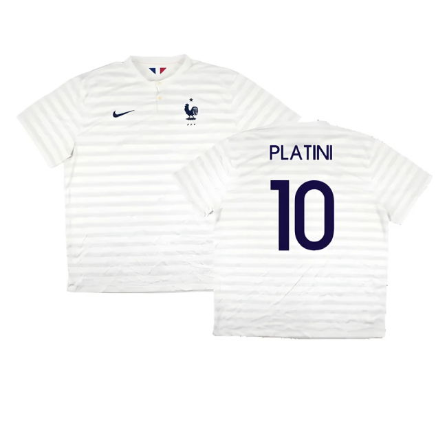 Exclusive Premium Edition France Away Unique Shirt (Platini 10)