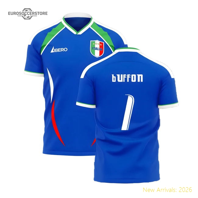 Italy 2006 Style Home Concept Shirt (Libero) (BUFFON 1)