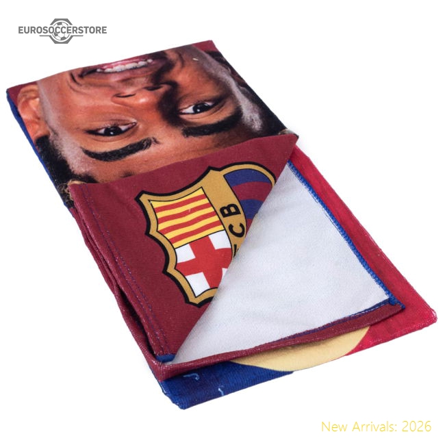 First-class Fc Barca Yamal Diagonal Split Towel - Unique Style