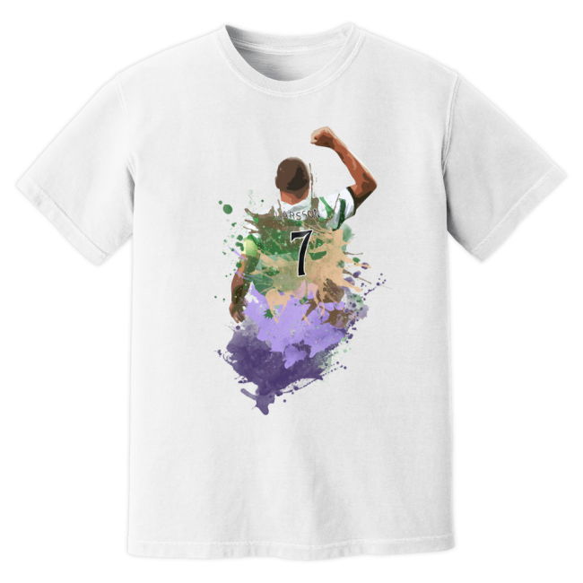 Official 2025-2026 Football Club T-shirt White With Vintage Design