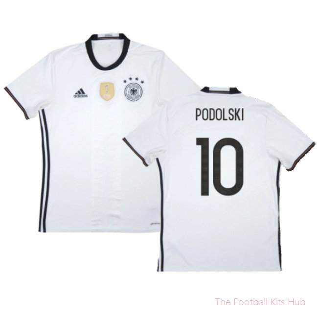 Germany 2015-16 Home Shirt (M) (Fair) (Podolski 10)
