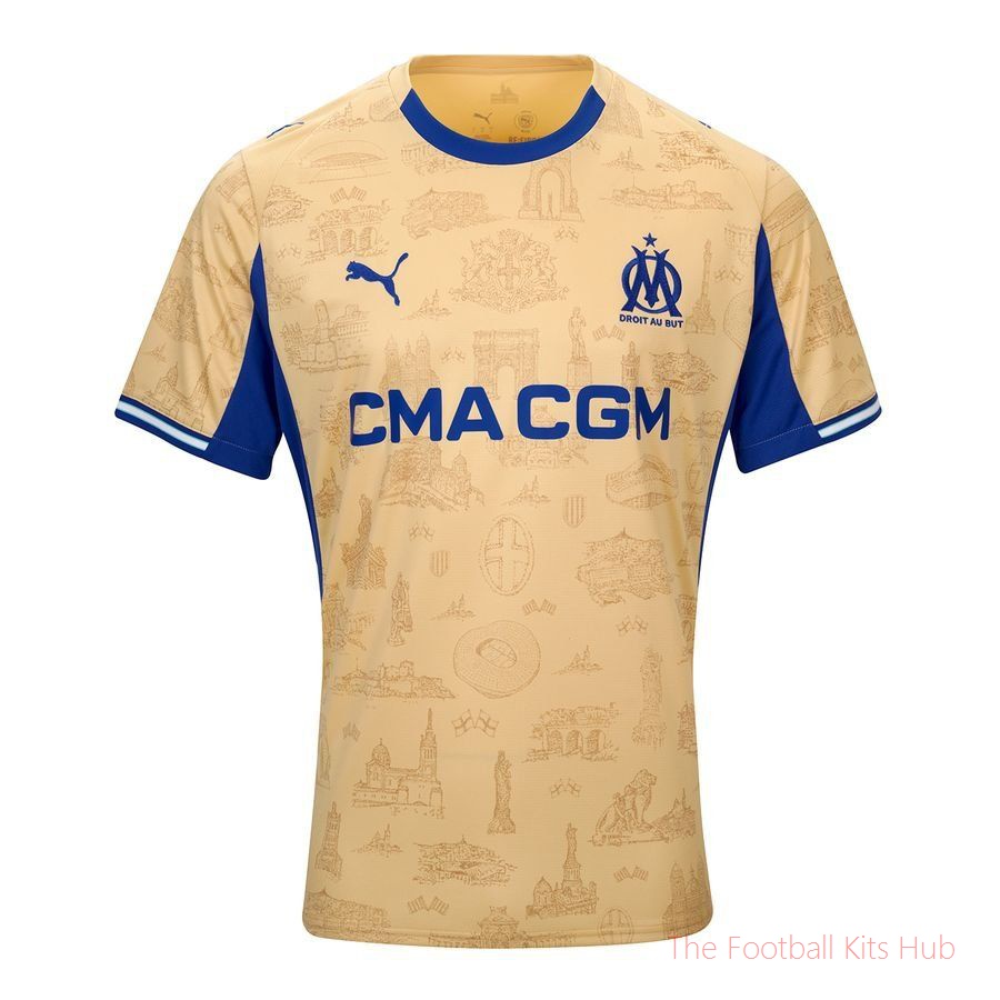 Men Marseille Fourth Shirt 2025/26