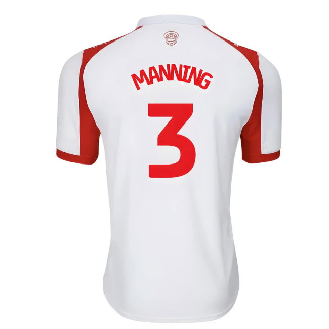 Premium-Grade 2025-2026 SOU Home Football Shirt Manning 3 Adults#761