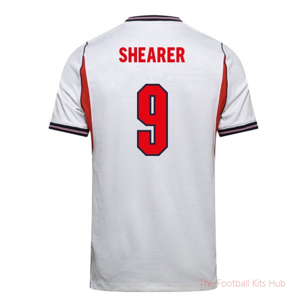 2026-2027 England Home Shirt (Shearer 9)