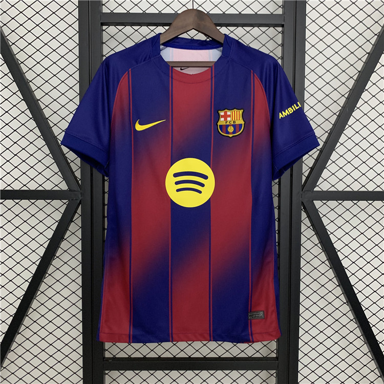 Moisture Wicking Barca 2526 Barcelona Home Football Shirt