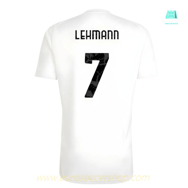 2025-2026 Juventus Training Tee (White) (Lehmann 7)