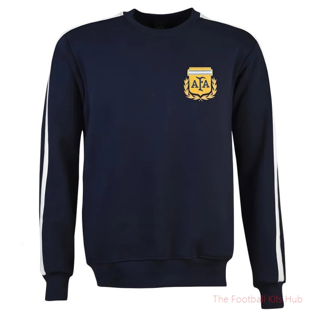 Men Argentina Sweatshirt Navy/white