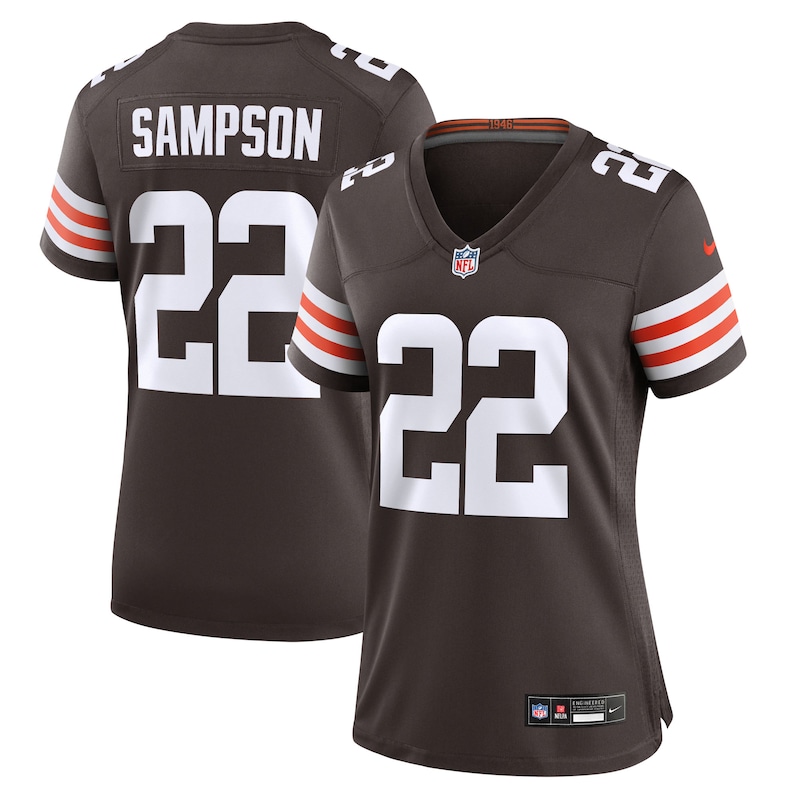 None Dylan Sampson CLE Browns Genuine Team Spirit Wear for NFL Fans