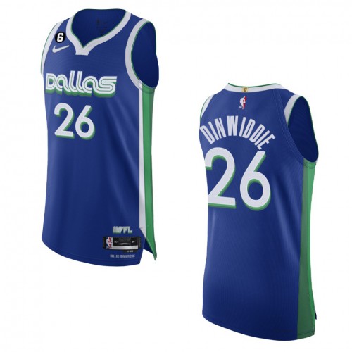 DAL Blue Nike D. Mavericks #26 NBA Jersey Game Day Wear NBA Fan Apparel