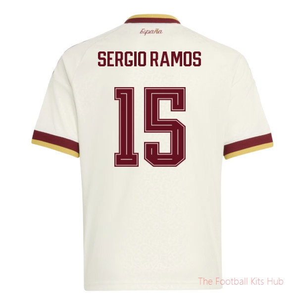 2026-2027 Spain Away Shirt (Kids) (Sergio Ramos 15)