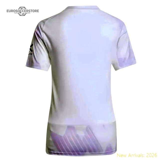 Official 2025-2026 Man Utd Away Shirt (womens) (mazraoui 3) - Premium