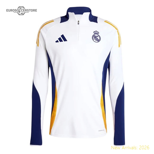 Real Official Training Jersey Spanish Football Performance Fabric