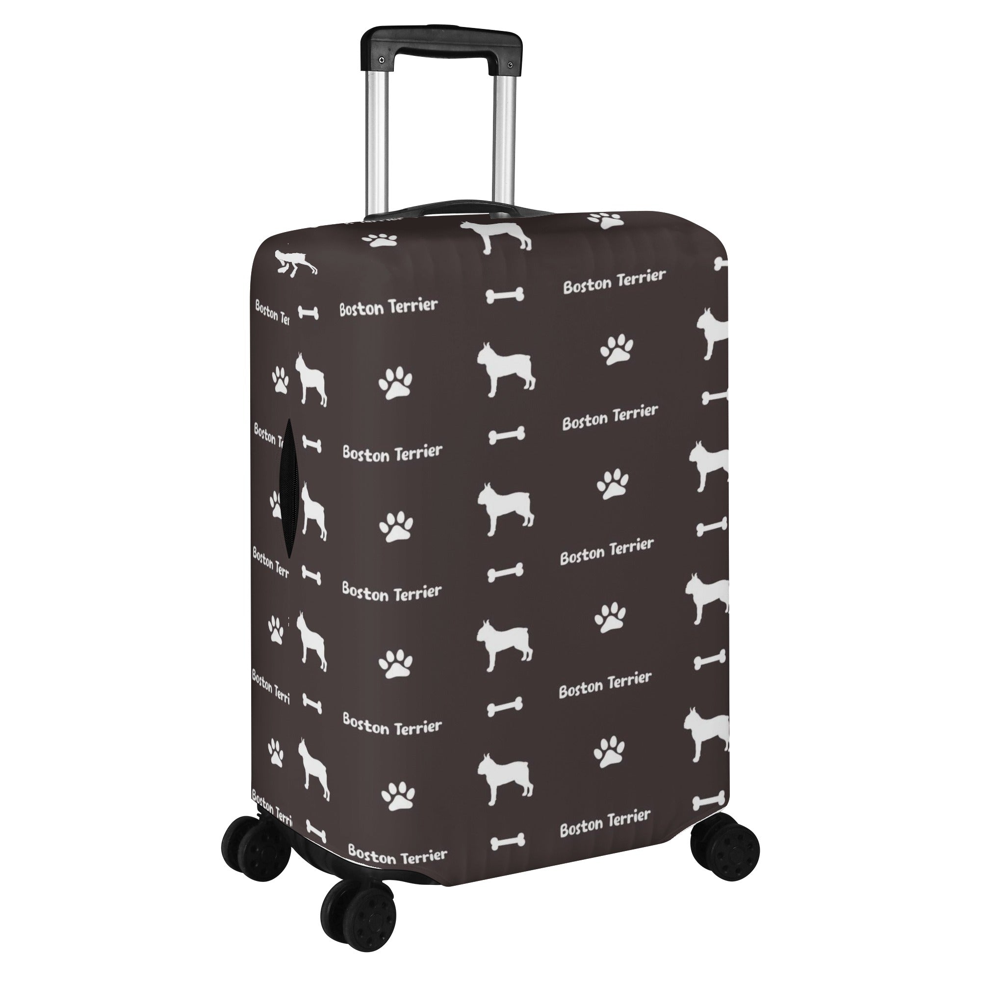 - Vet-recommended Luggage Cover For Boston Terrier Lovers Indoor Use