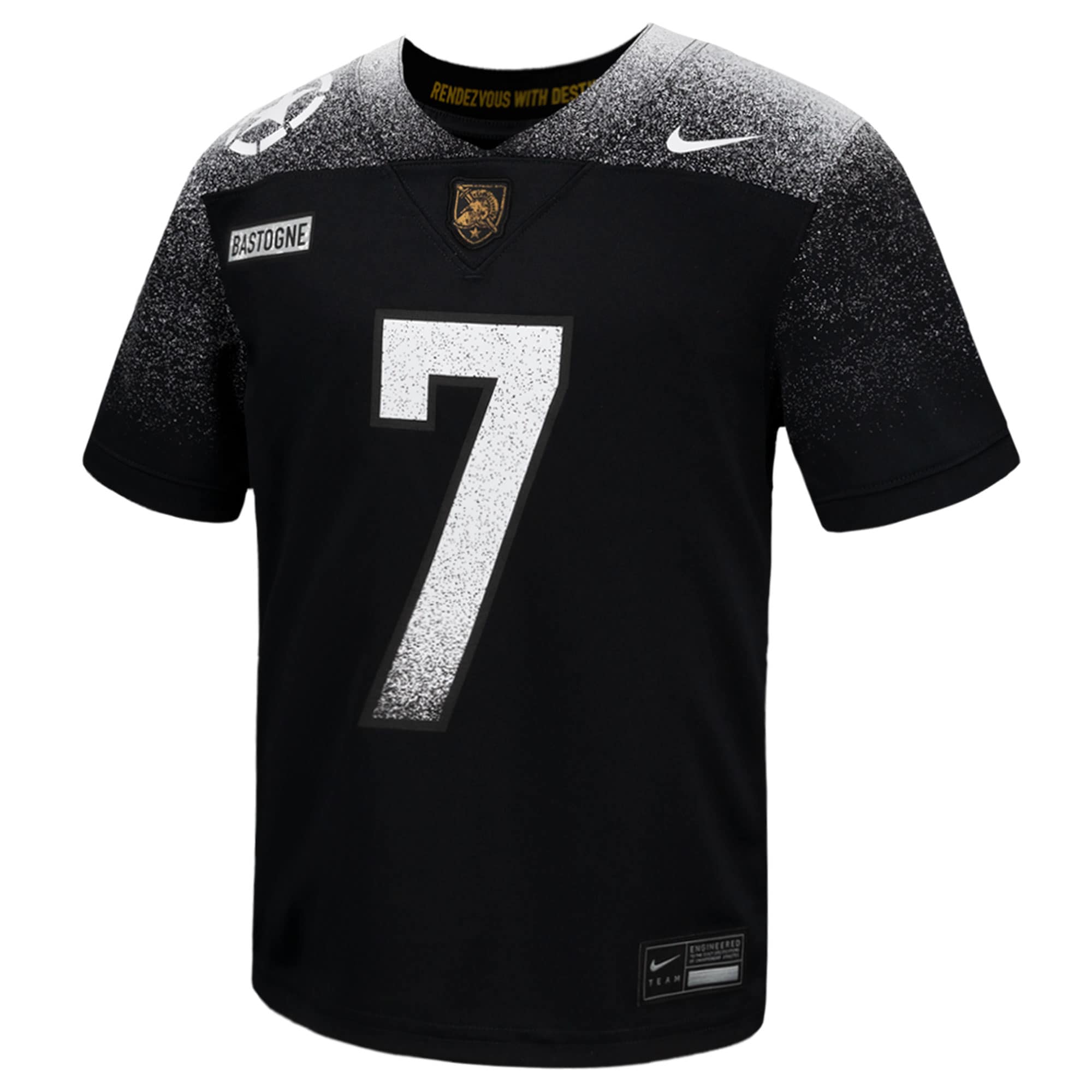 Army Black Knights Youth 2024 Rivalry Collection Alternate Replica Football Jersey - Black