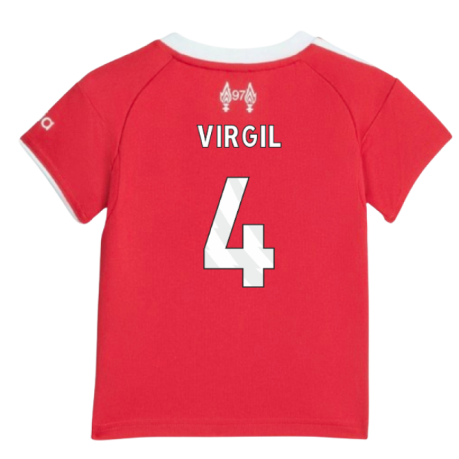 2025-2026 Liverpool Home Baby Kit (Virgil 4) - fan gear