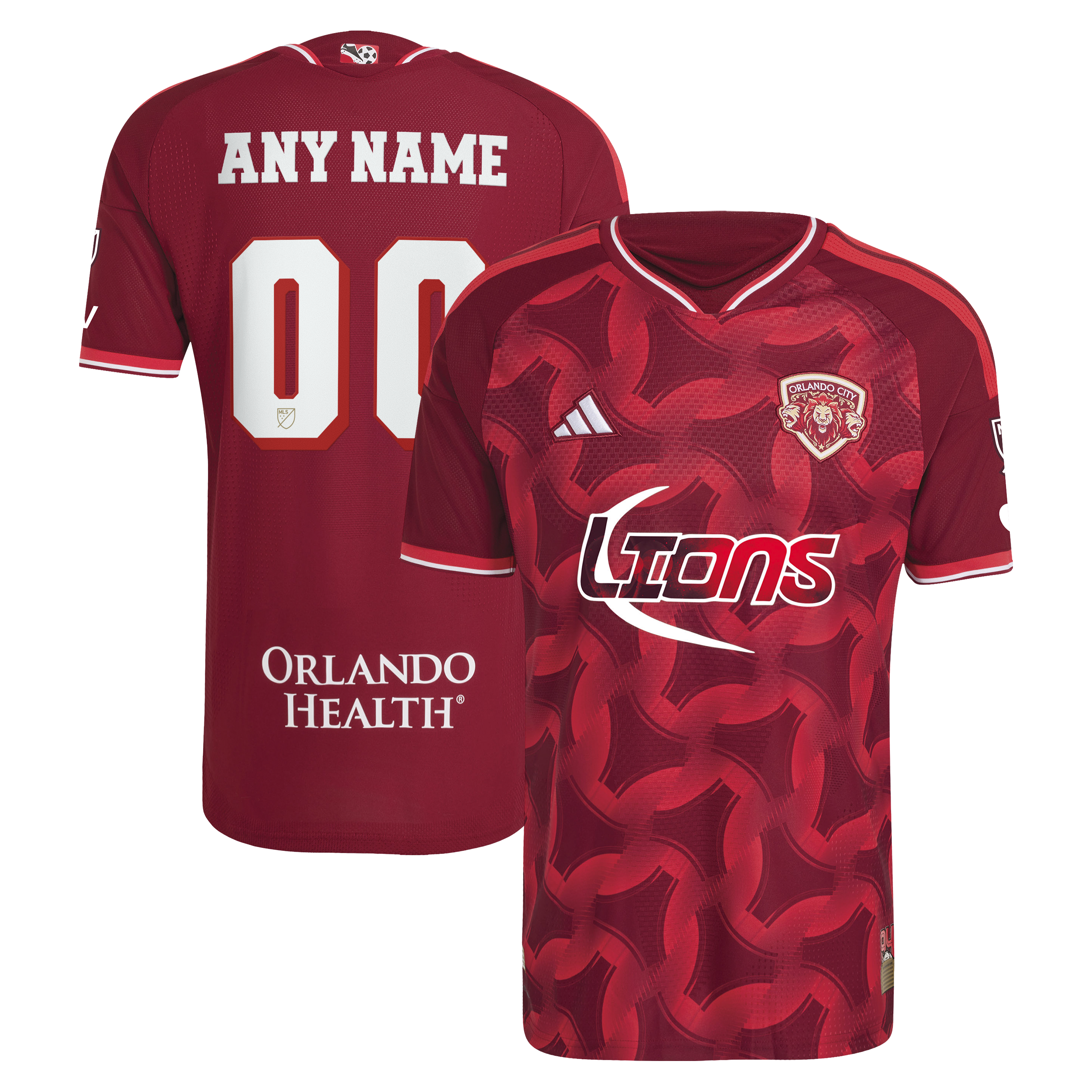 [LK] Orlando City SC 2026 Archive On-Field Authentic Custom Jersey - Red