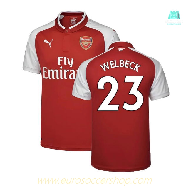 Arsenal 17/18 Home Football Shirt Adult Size XS ((Excellent) XS) (Welbeck 23)