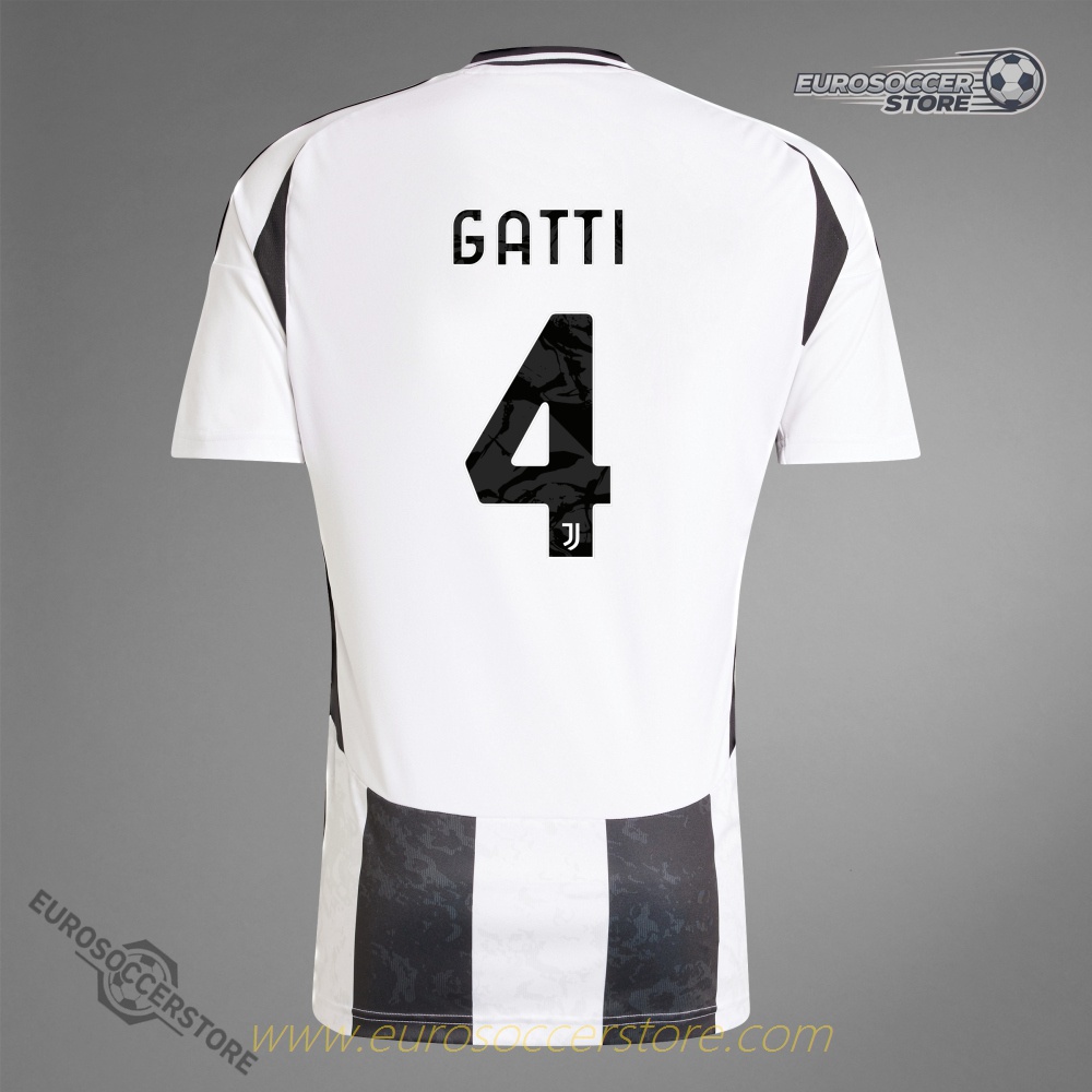 Juventus Home Jersey 24-25 Version Featuring GATTI 4