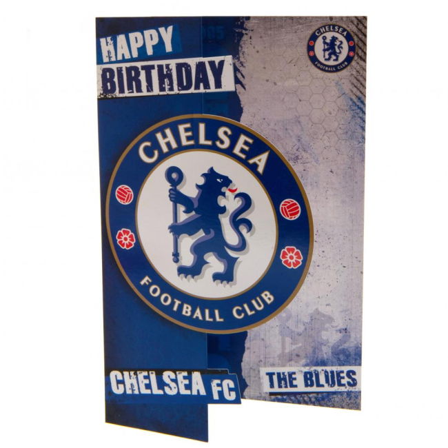 Chelsea FC The Blues Birthday Card
