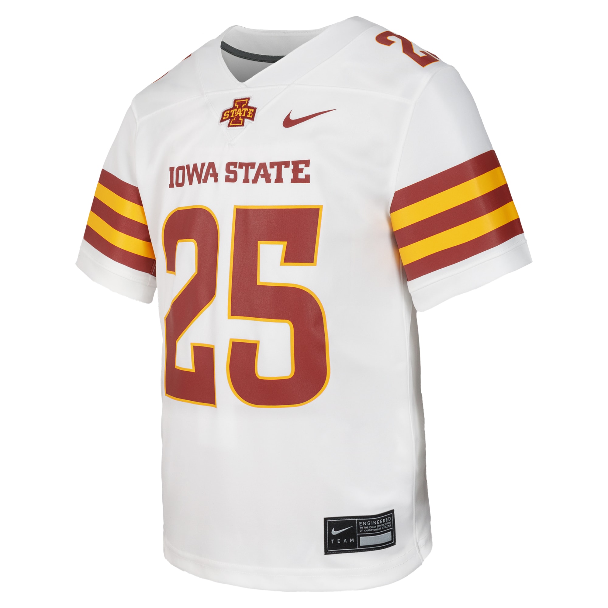 [DDG] Iowa State Cyclones Youth Untouchable Replica Game Jersey - White