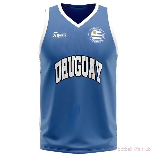 Men Uruguay Home Concept Basketball Shirt