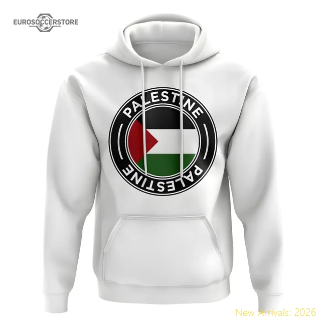 Palestine Football 20242025 Regular Hoodie  Authentic