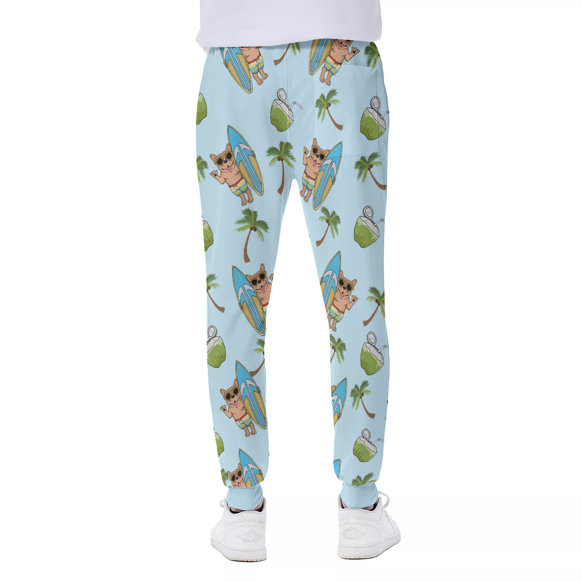Fashion-Forward Harley - Men's Sweatpants for Pet Enthusiasts Durable