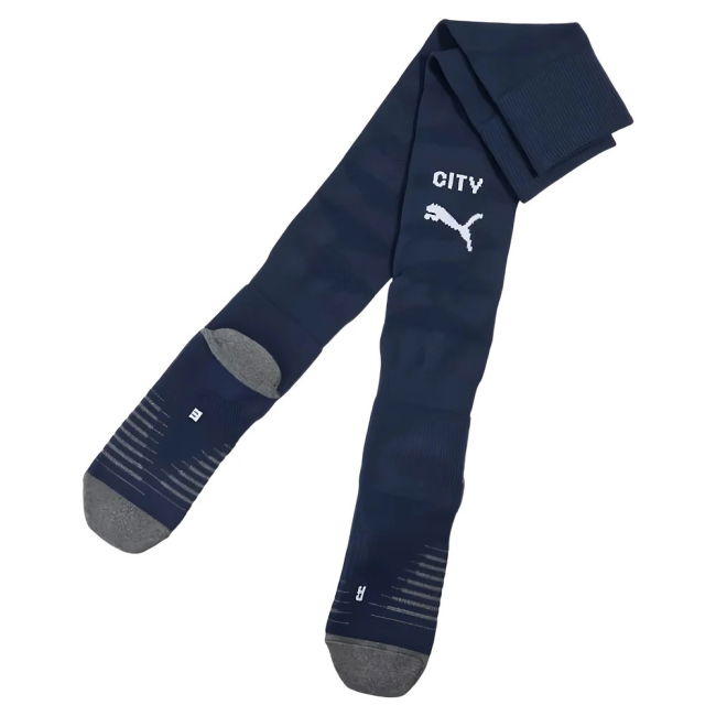 2025-2026 Home Socks by Man City Clash (Adult