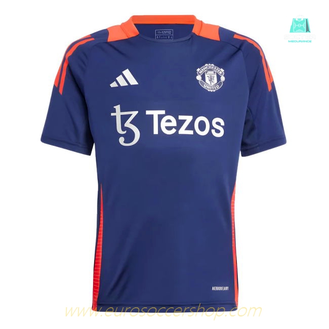 2024-2025 Man Utd Training Jersey (Night Indigo) - Kids