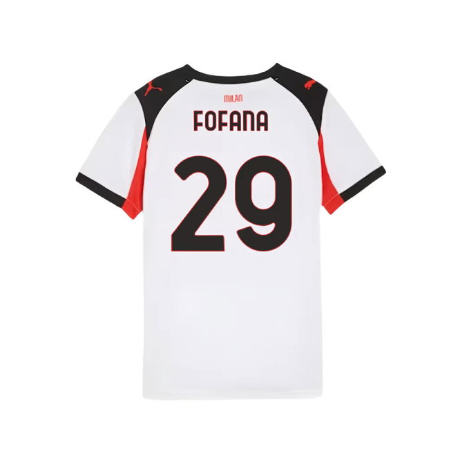 Milan 2025-2026 Away Soccer Jersey - Kids (Kids) | Official