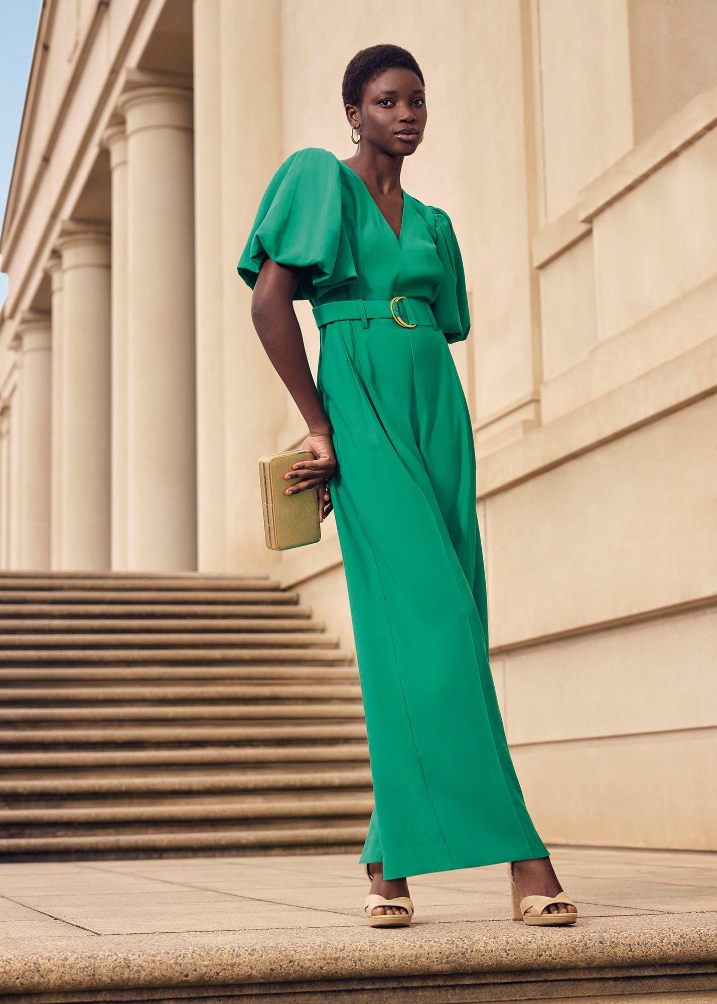 Margot Puff Sleeve Jumpsuit