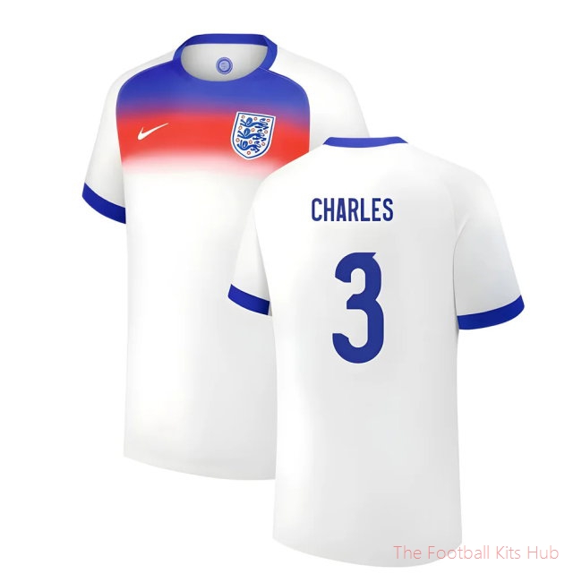 2025 England Womens Team Home Shirt (Unisex) (CHARLES 3)