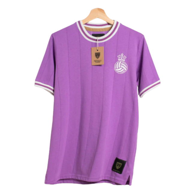 Madrid La Corona Purple Retro Football S - New - Soccer- Supporter