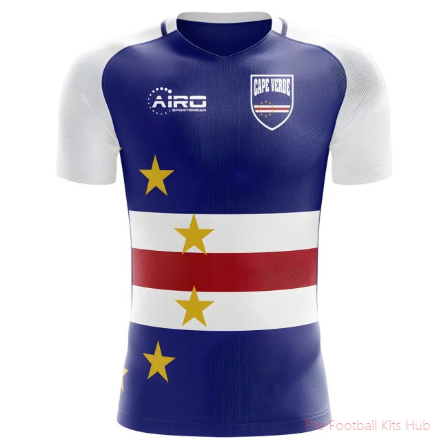 2025-2026 Cape Verde Home Concept Football Shirt - Baby