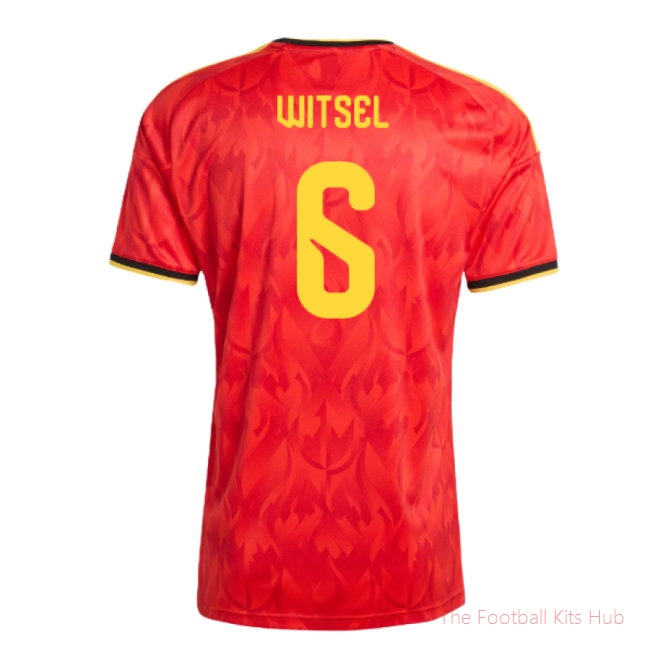 2026-2027 Belgium Home Shirt (Witsel 6)