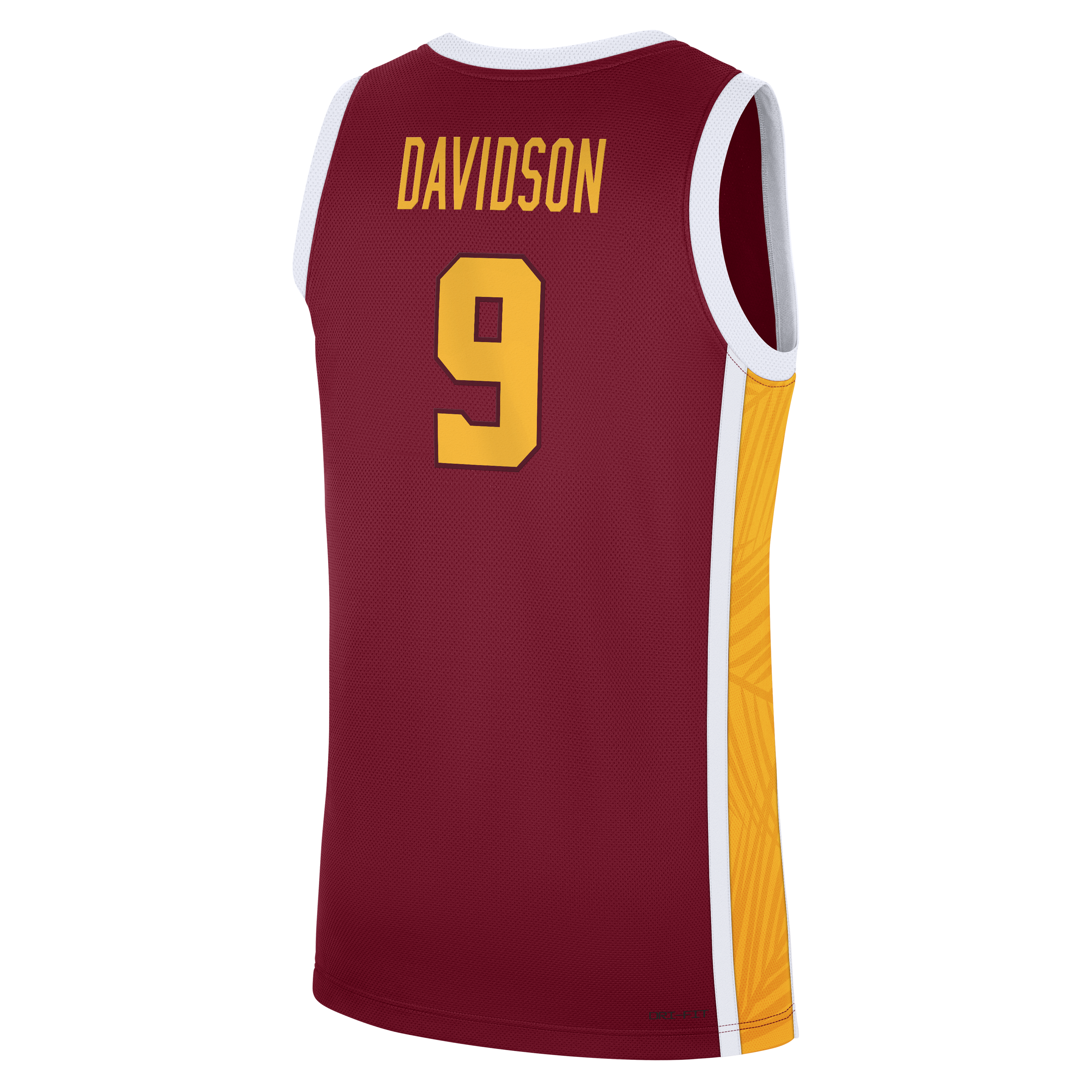 [NJP] Jazzy Davidson USC Trojans Road Replica Basketball Jersey - Cardinal