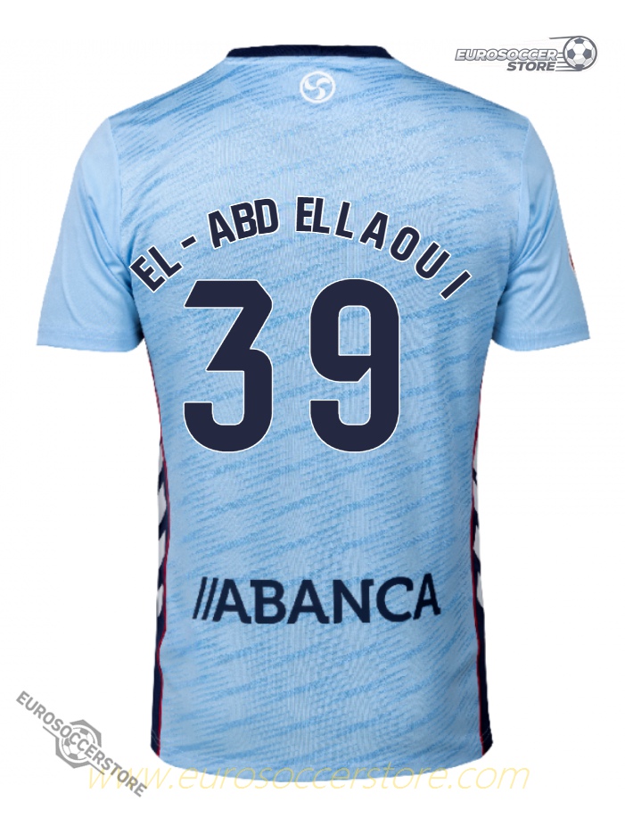 RC Celta's Home EL-ABDELLAOUI 39 Jersey for the 25-26 Season