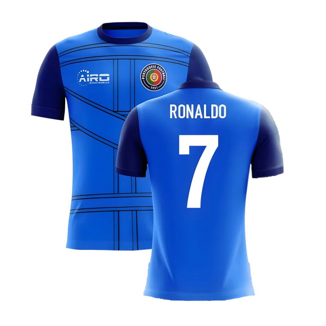 Soccer 2025-2026 Portugal Airo Concept 3Rd Shirt (Ronaldo 7) - Kids