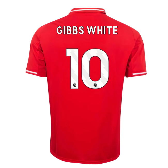 2025-2026 Nottingham Forest Home Shirt (Gibbs White 10)