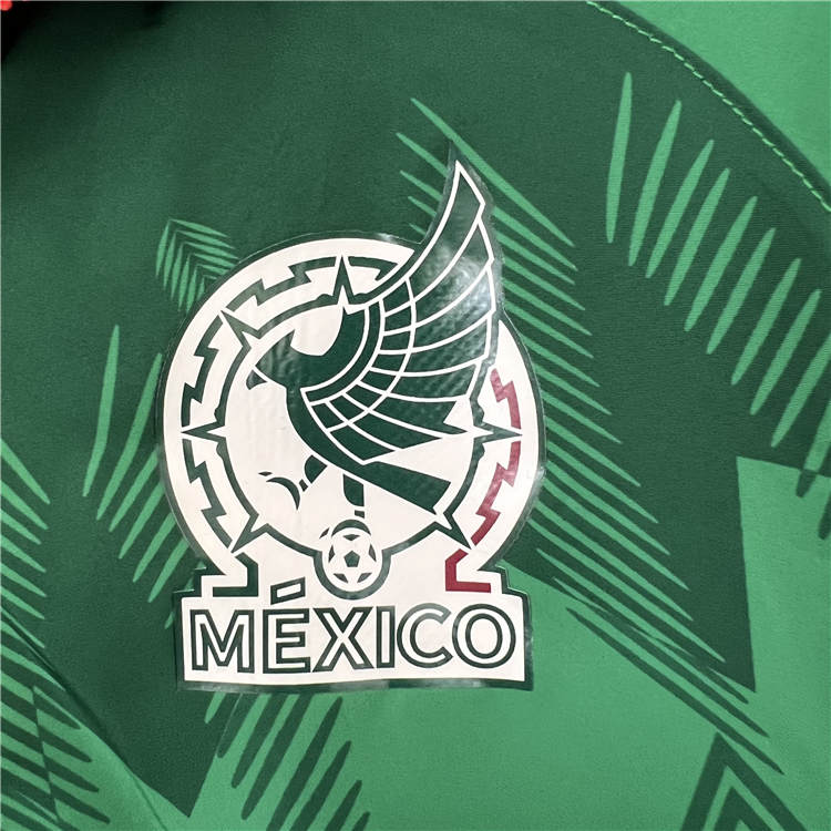 High Quality Advanced Fabric 2023 MEXICO GREEN WINDBREAKER JACKET
