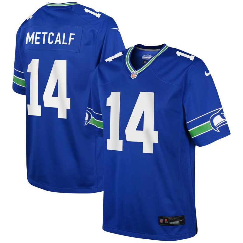 None DK Metcalf SEA Seahawks Iconic Official Jersey Football Apparel