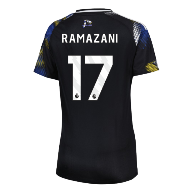 Official 2025-2026 Leeds United Third Shirt (womens) (ramazani 17)