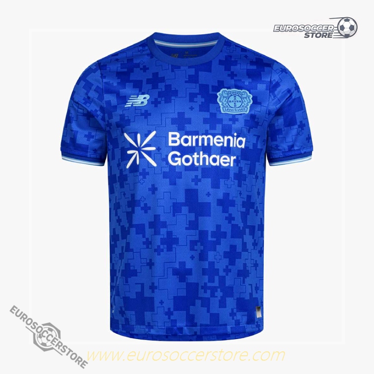 The 25-26 Third Jersey of Bayer 04 Leverkusen featuring SCHICK with the number 14.